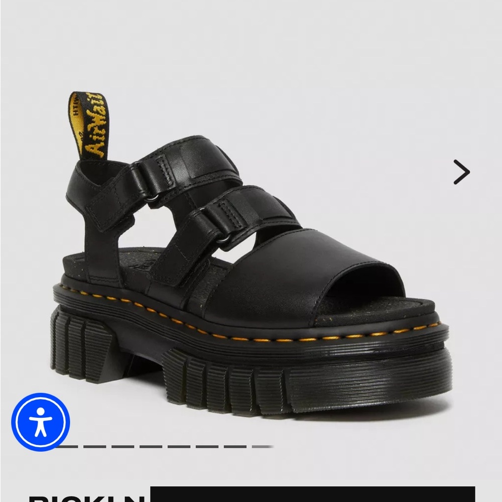 Dr. Martens Black Sandals